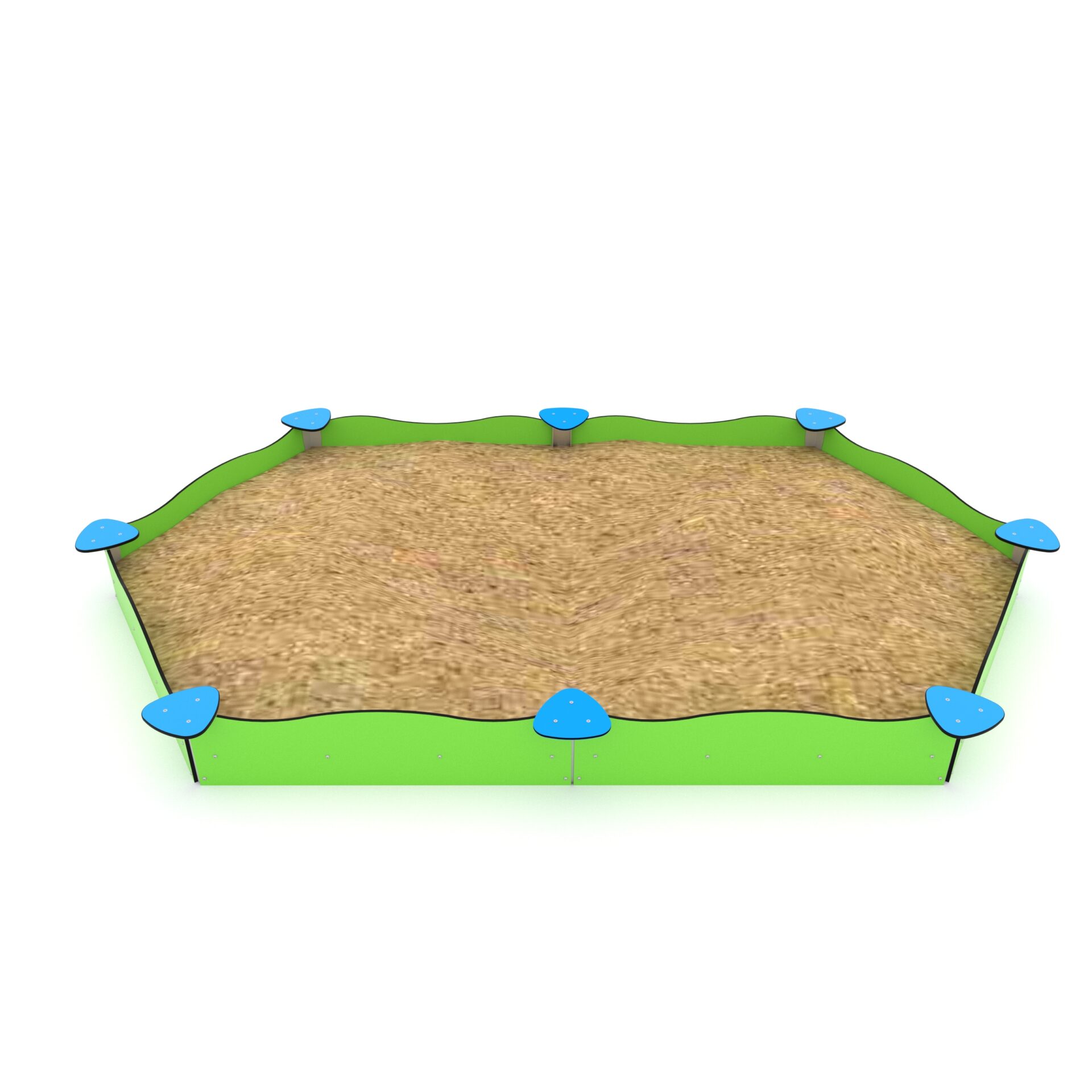 Bac à sable hexagonal M