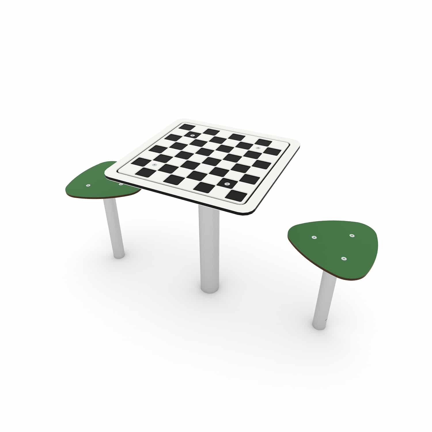 Tafel dambord 2 zitjes
