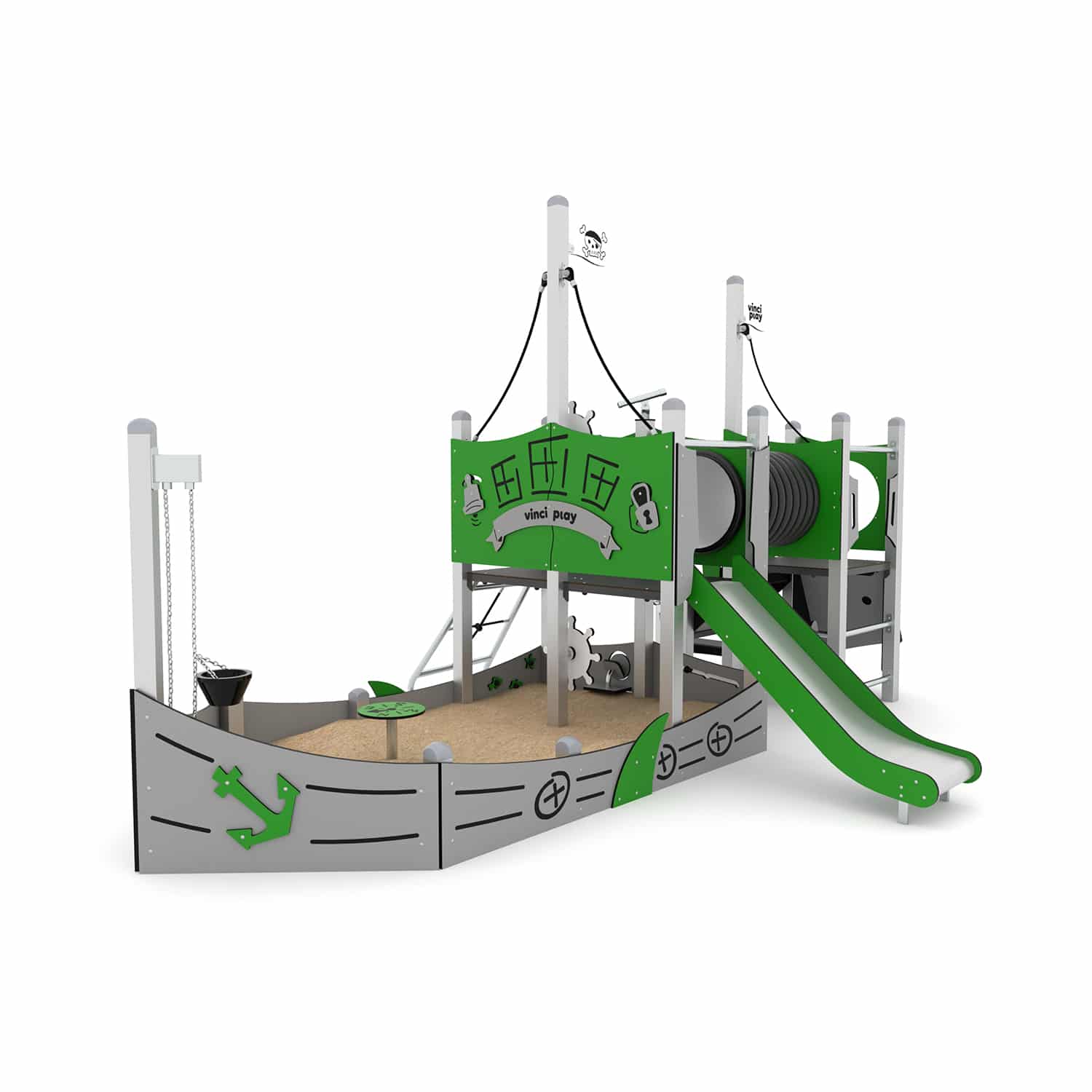 Speelboot metaal