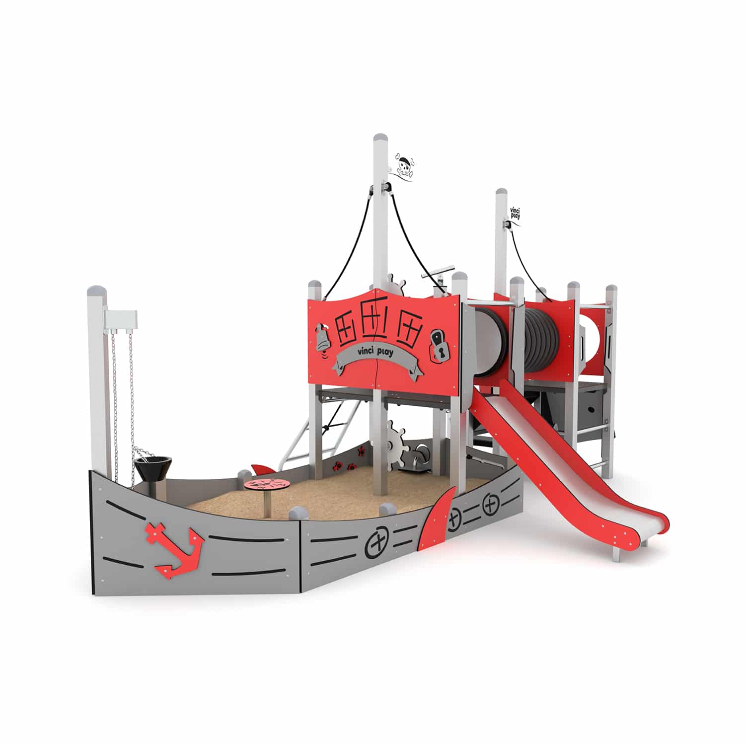 Speelboot metaal