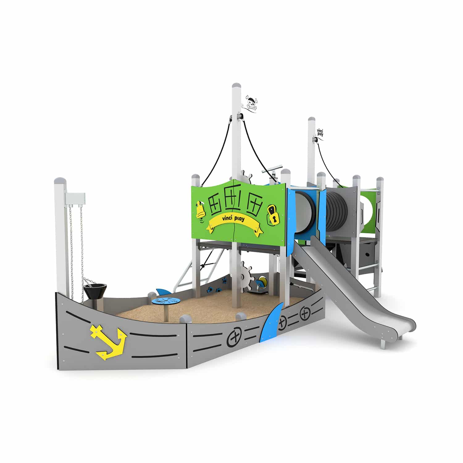 Speelboot metaal