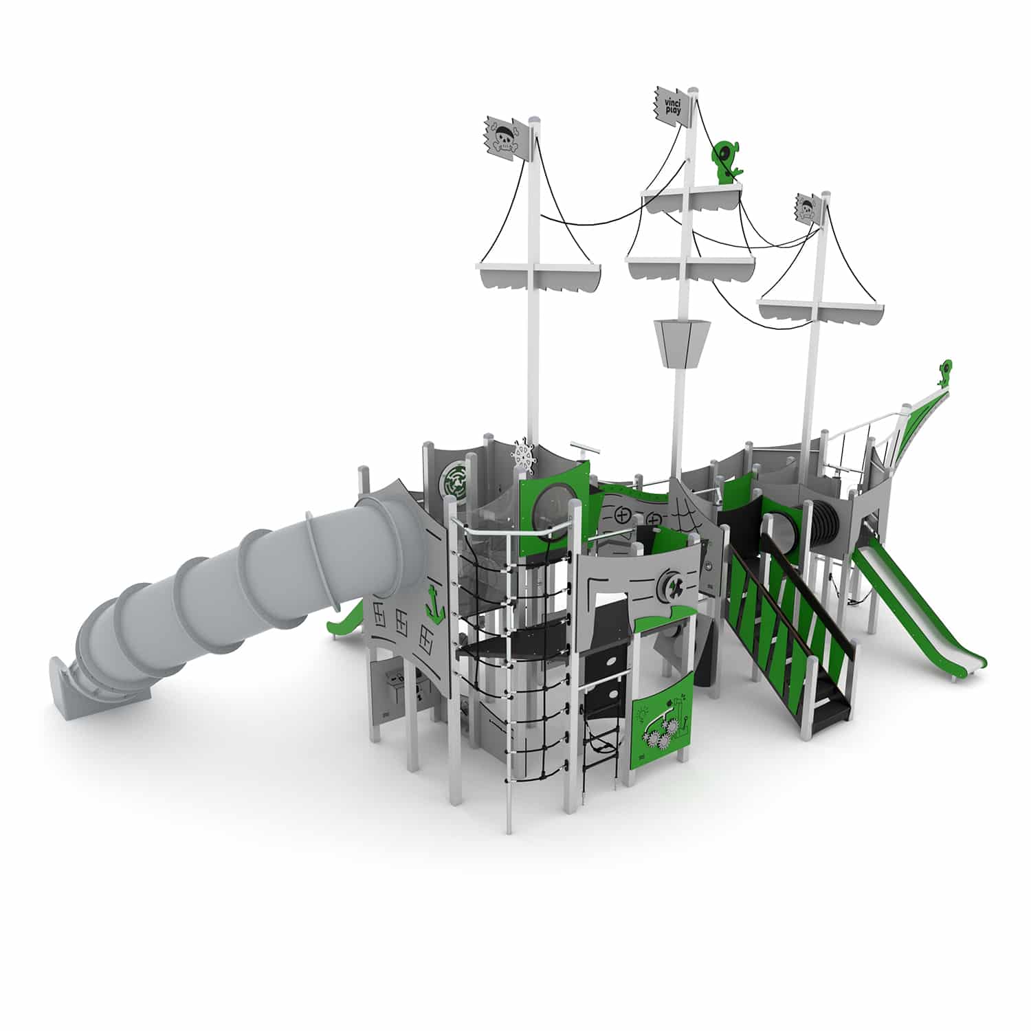 Speelboot metaal XL