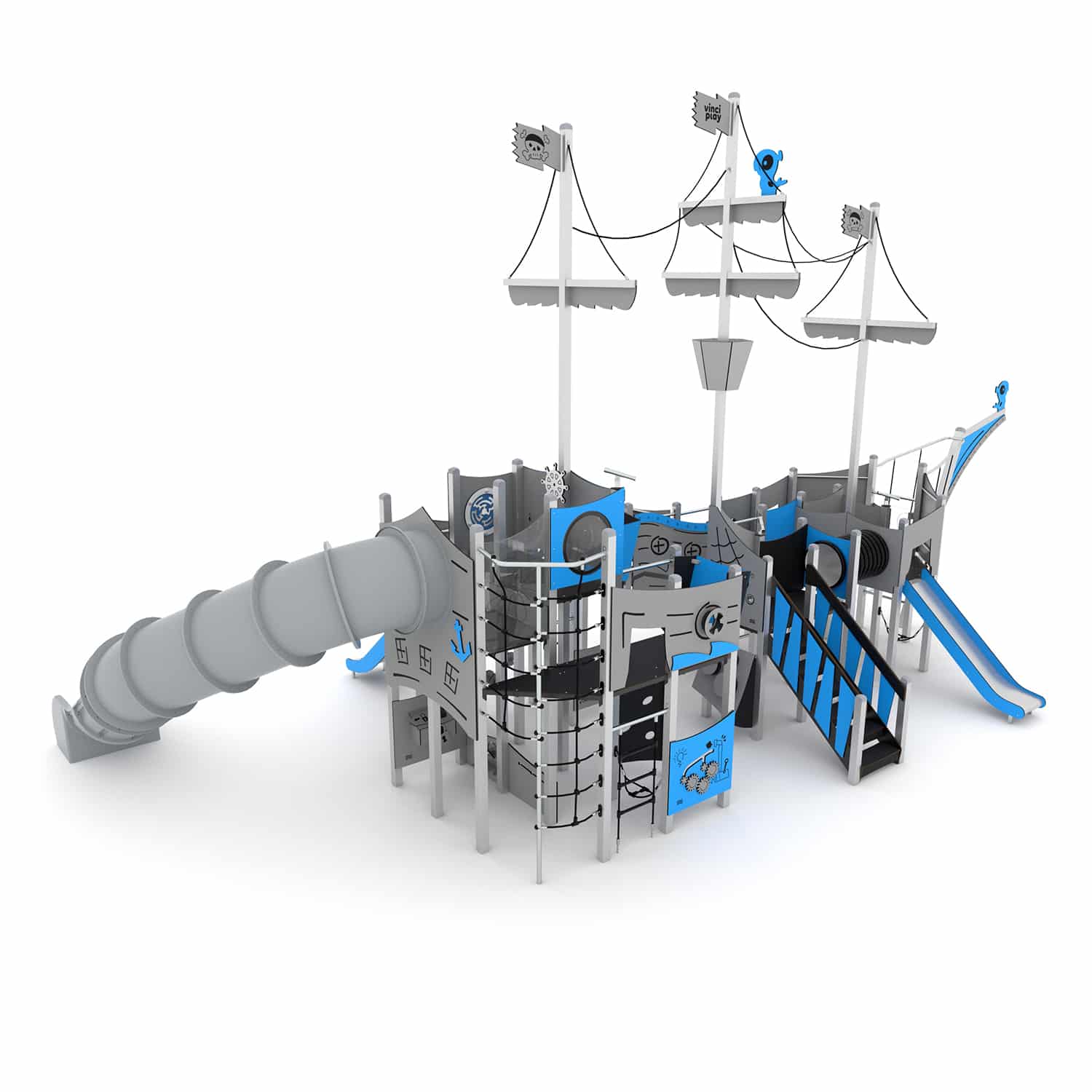 Speelboot metaal XL