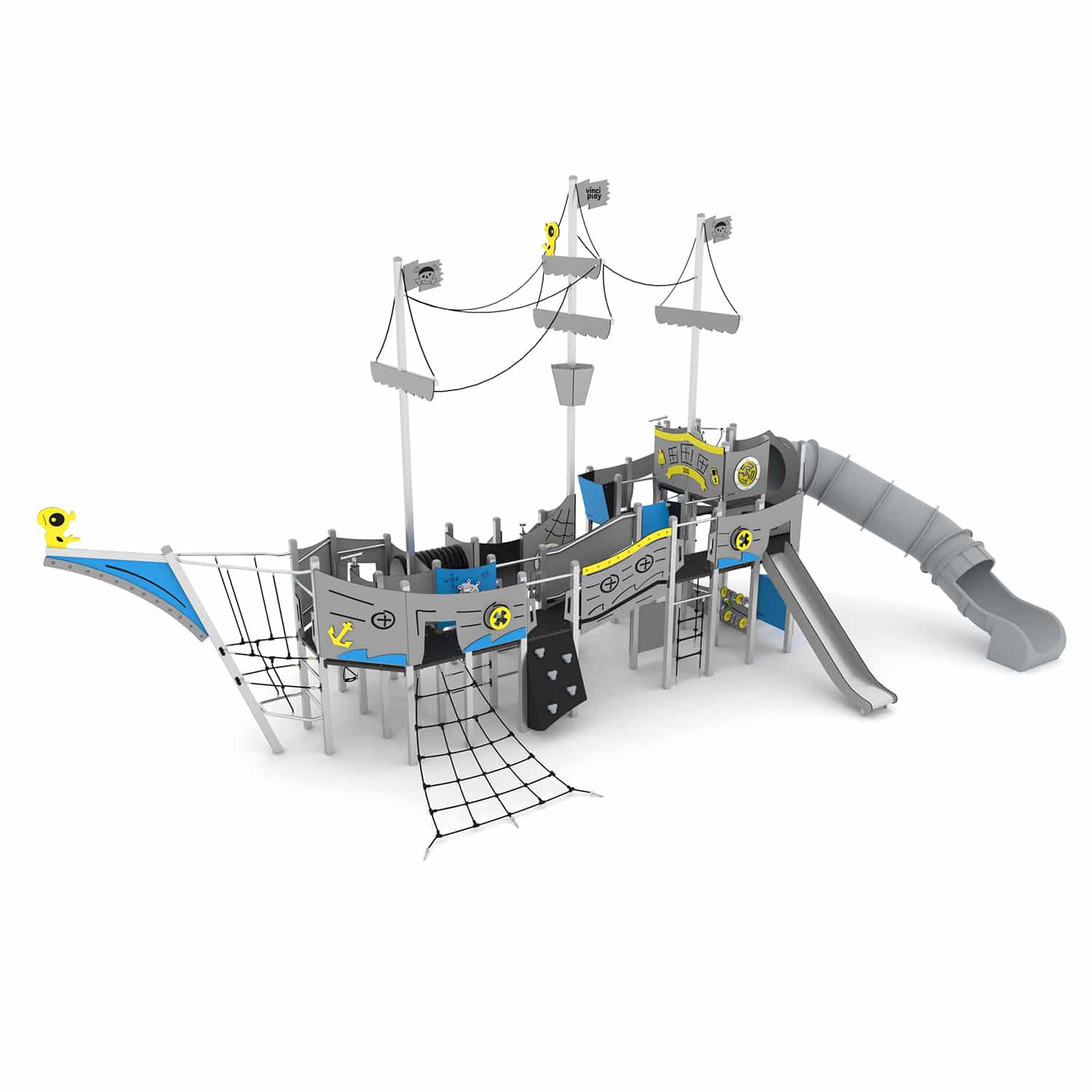 Speelboot metaal XL