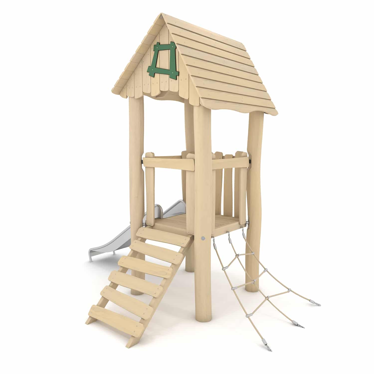 Robinia speeltoren laag