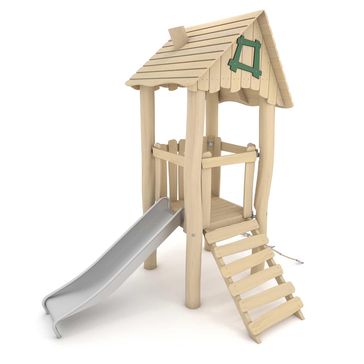 Robinia speeltoren laag