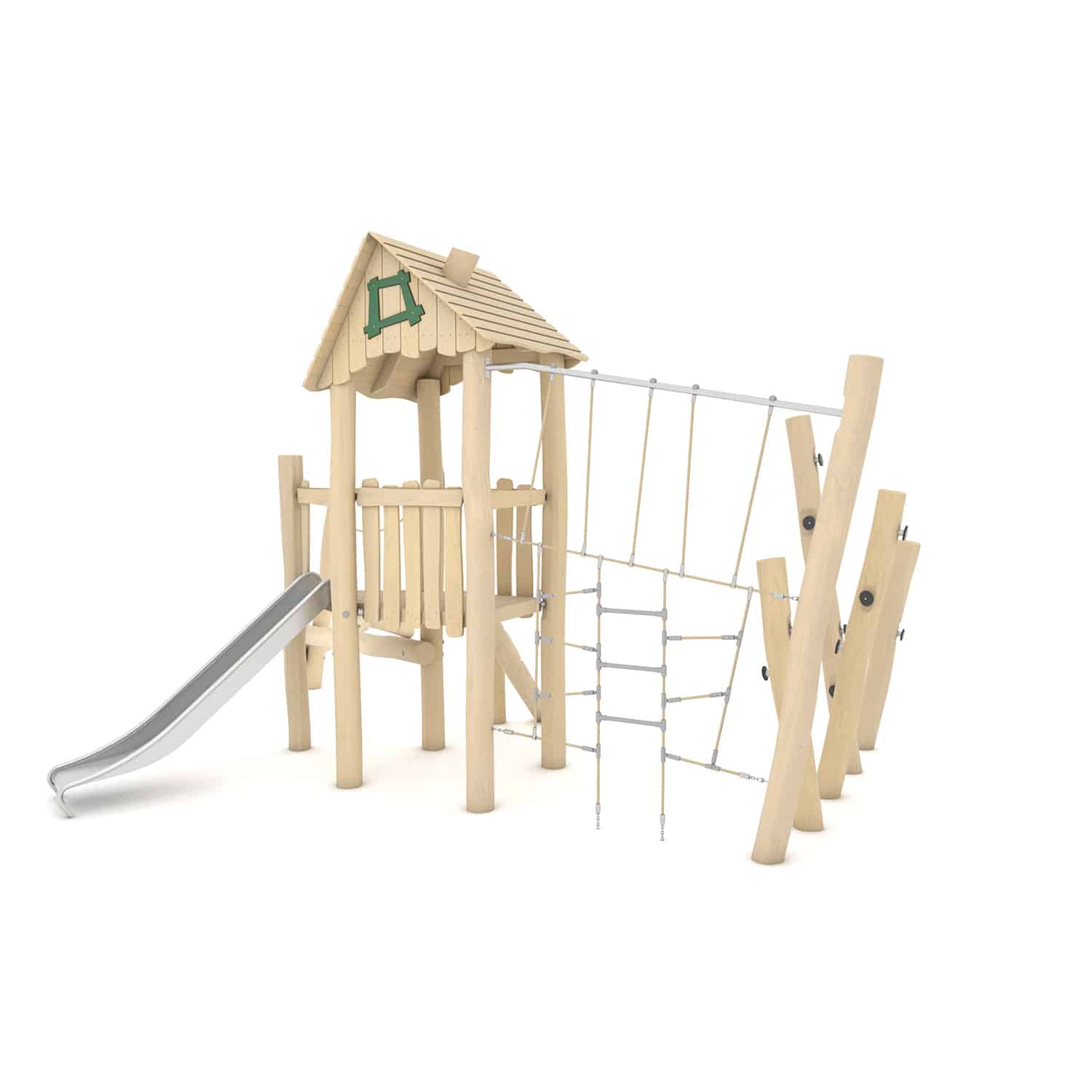 Robinia speeltoren met klimparcours XL