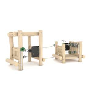 Robinia treinwagon combi
