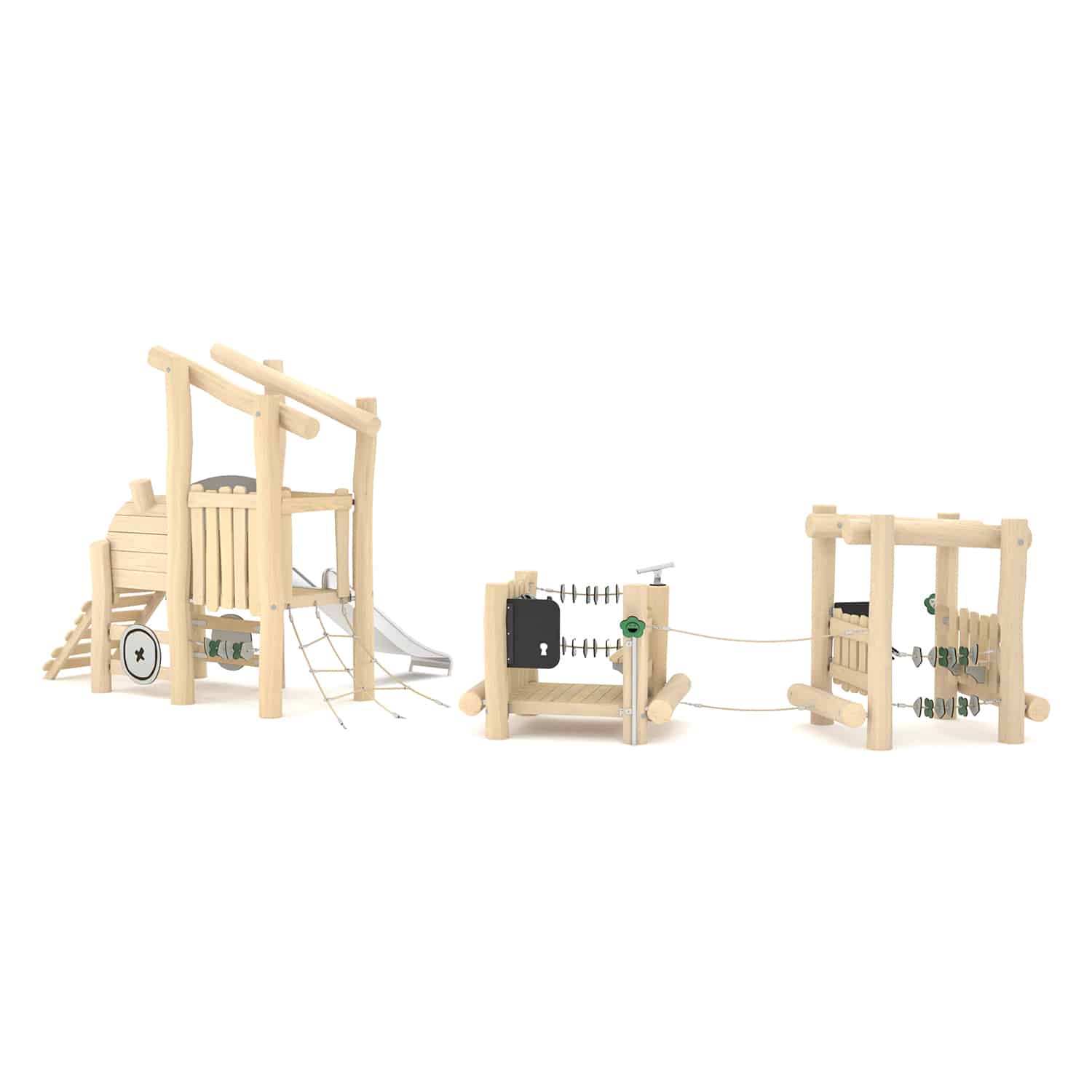 Robinia trein met treinwagon combi