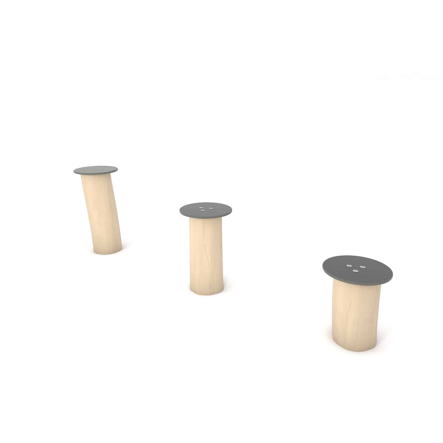 Robinia steps - set van 3