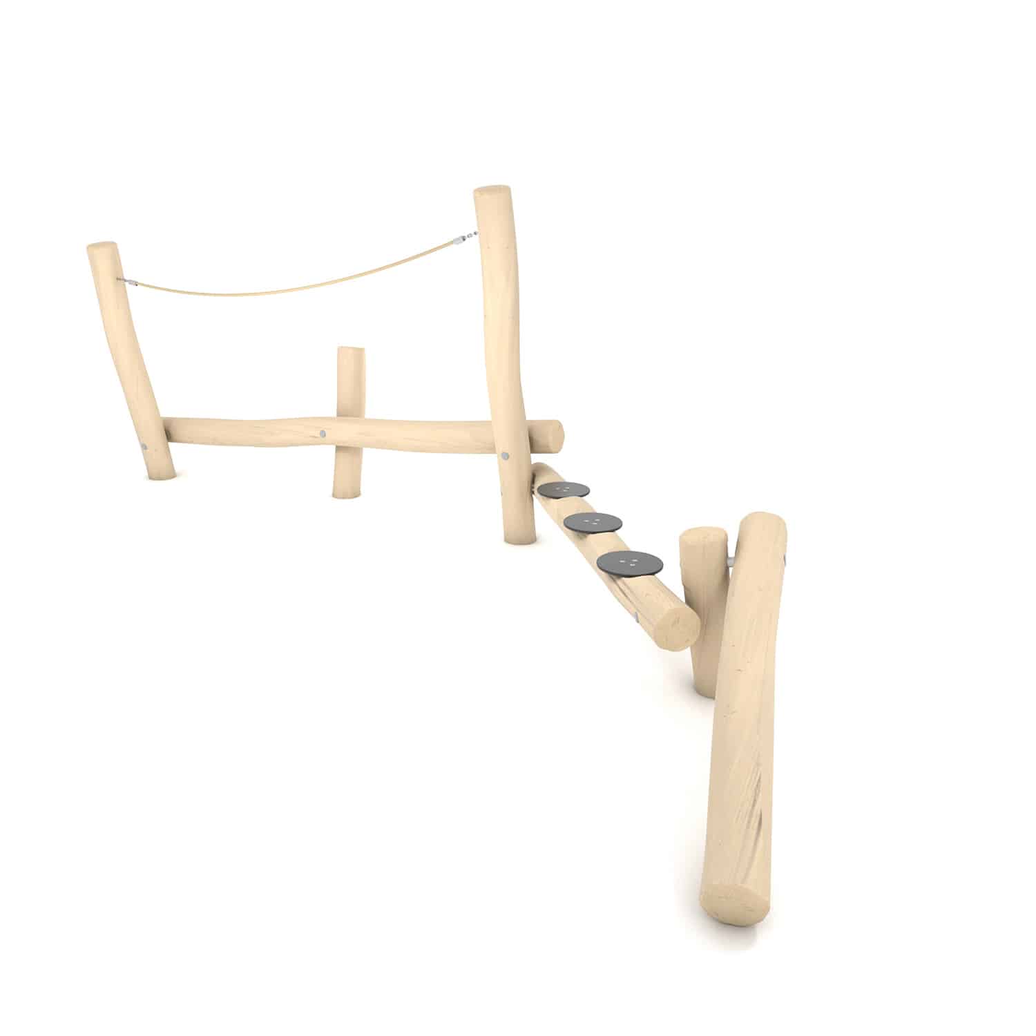 Robinia set evenwichtsbalken