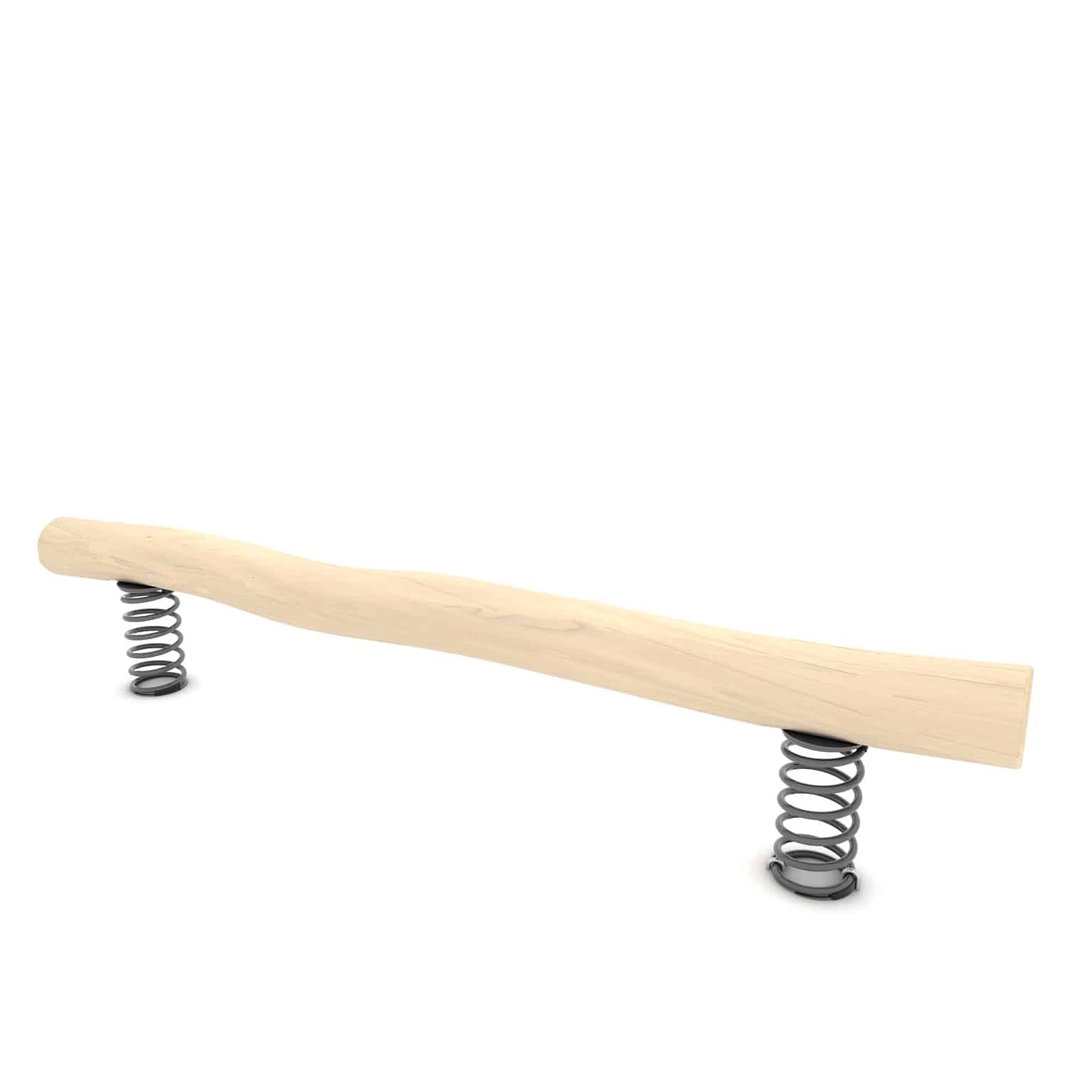 Robinia balanceerbalk op veren