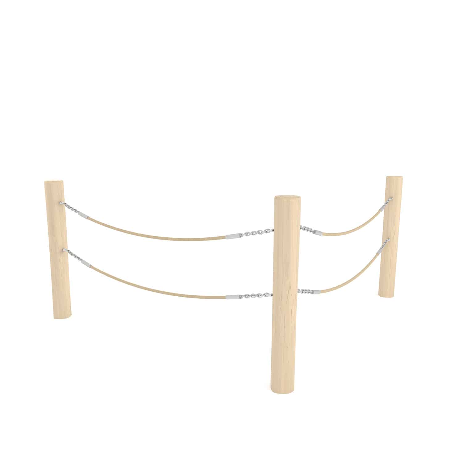 Robinia omheining touw