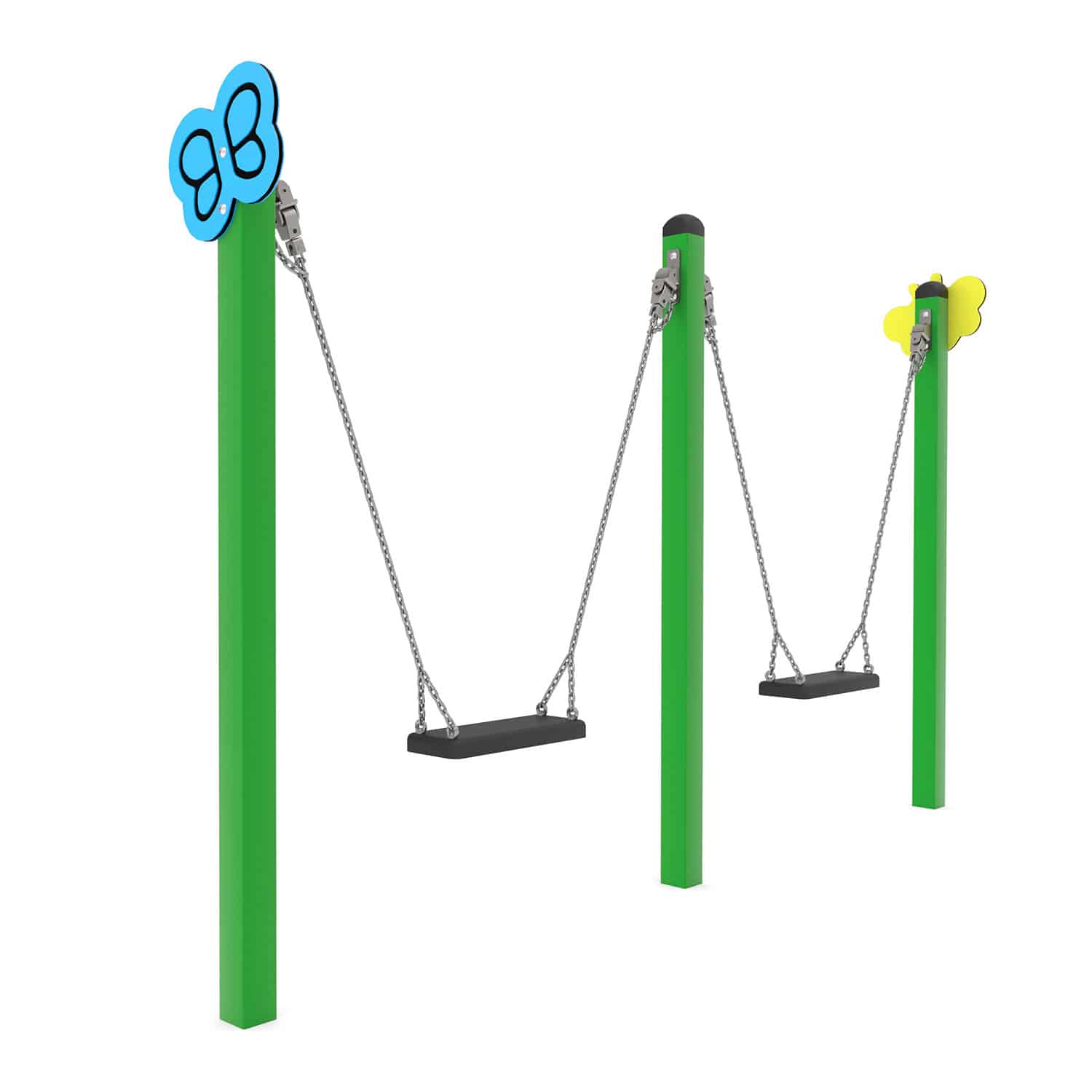 Schommel vlinder dubbel