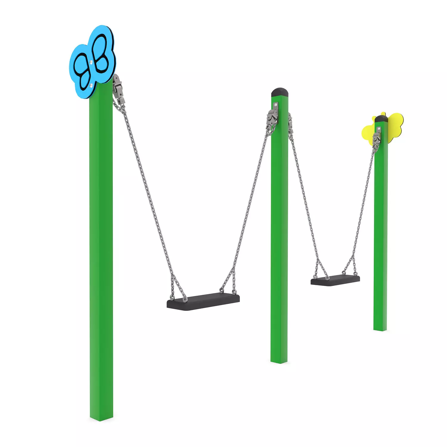 Schommel vlinder dubbel