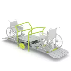 Rolstoelwip dubbel