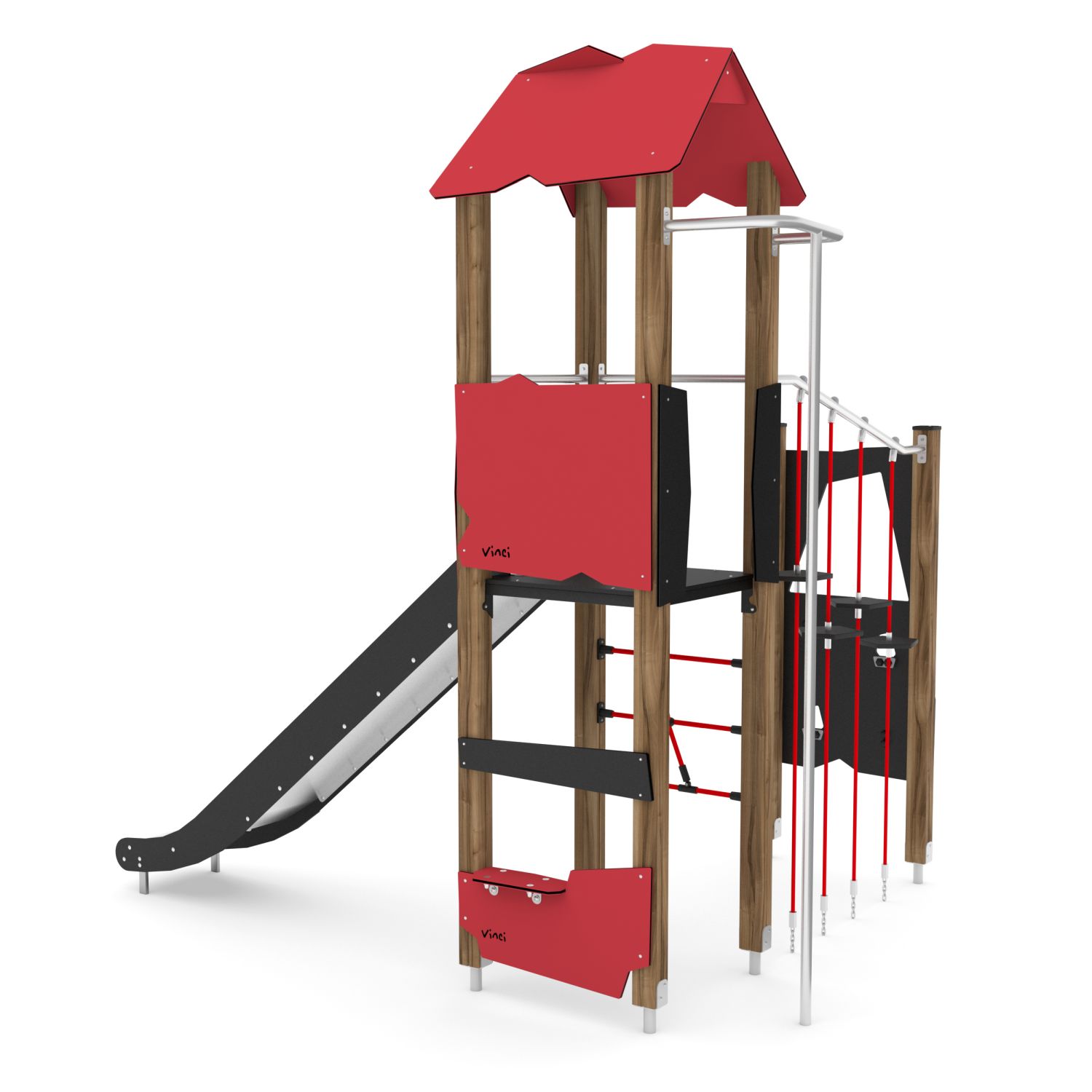 Speeltoren met klimcombinatie
