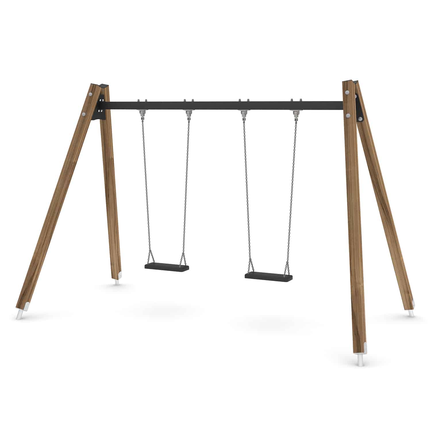 Schommel hout 2 zit