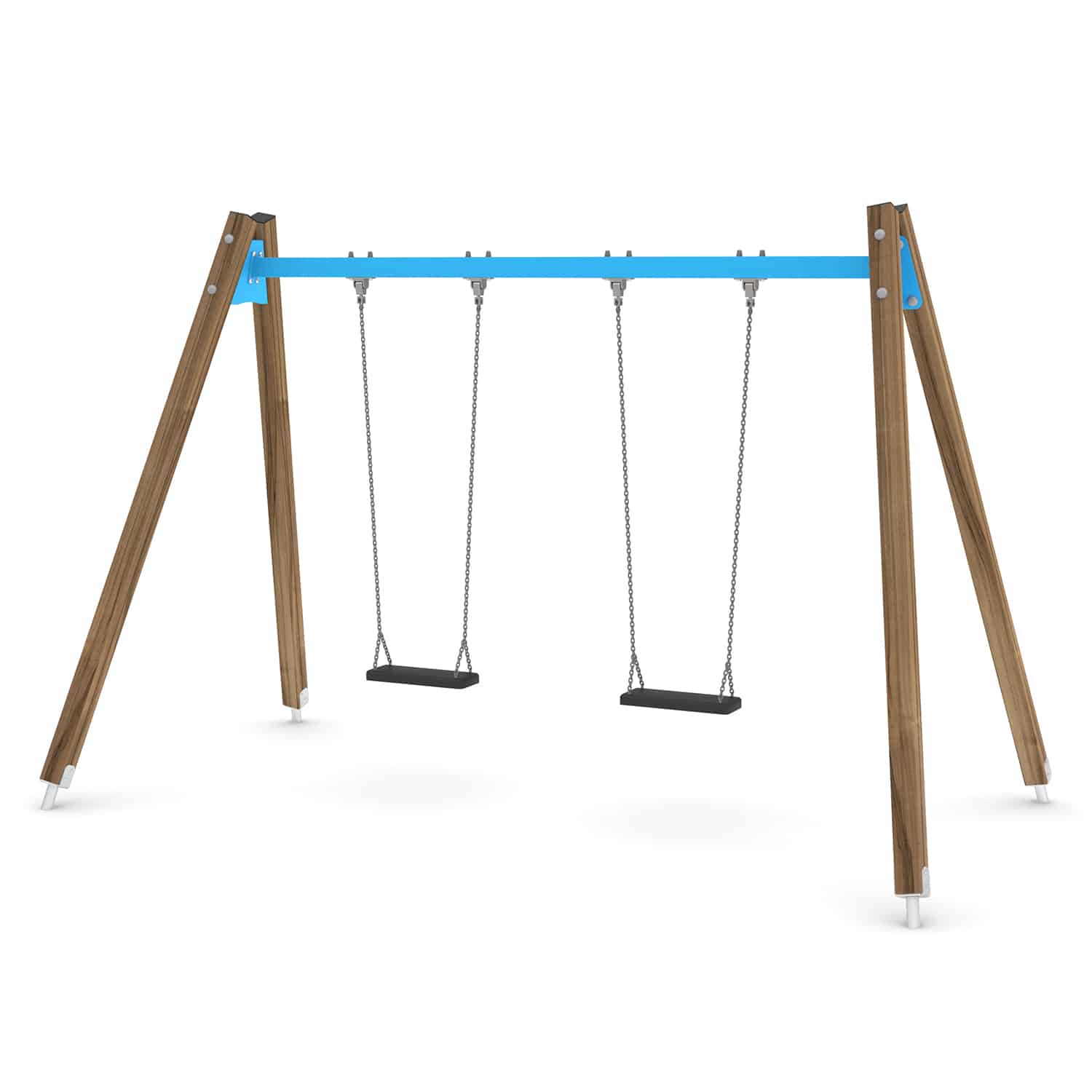 Schommel hout 2 zit