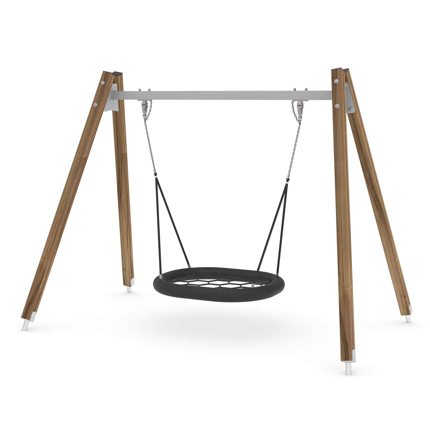 Schommel hout vogelnest