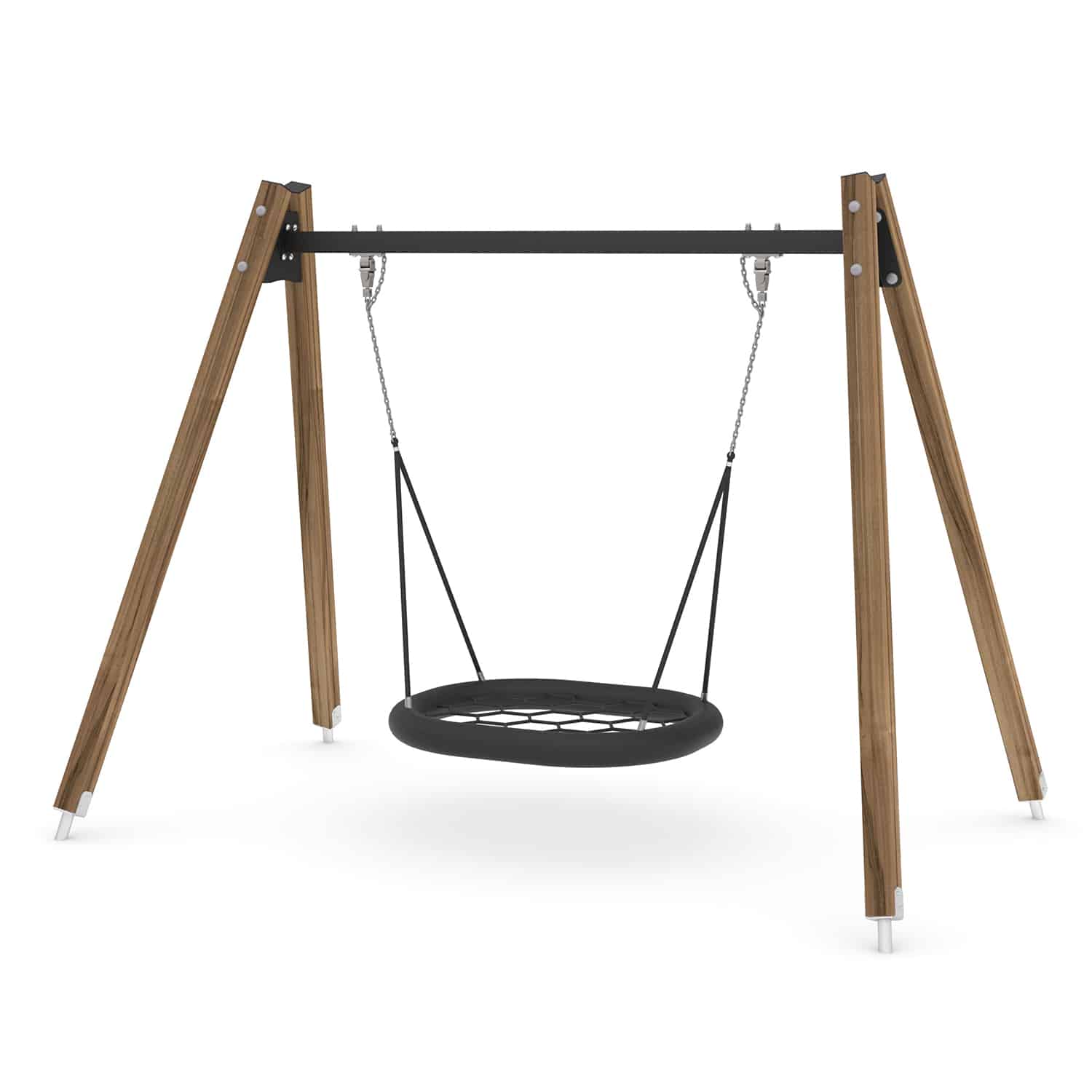 Schommel hout vogelnest