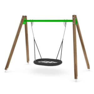 Schommel hout vogelnest