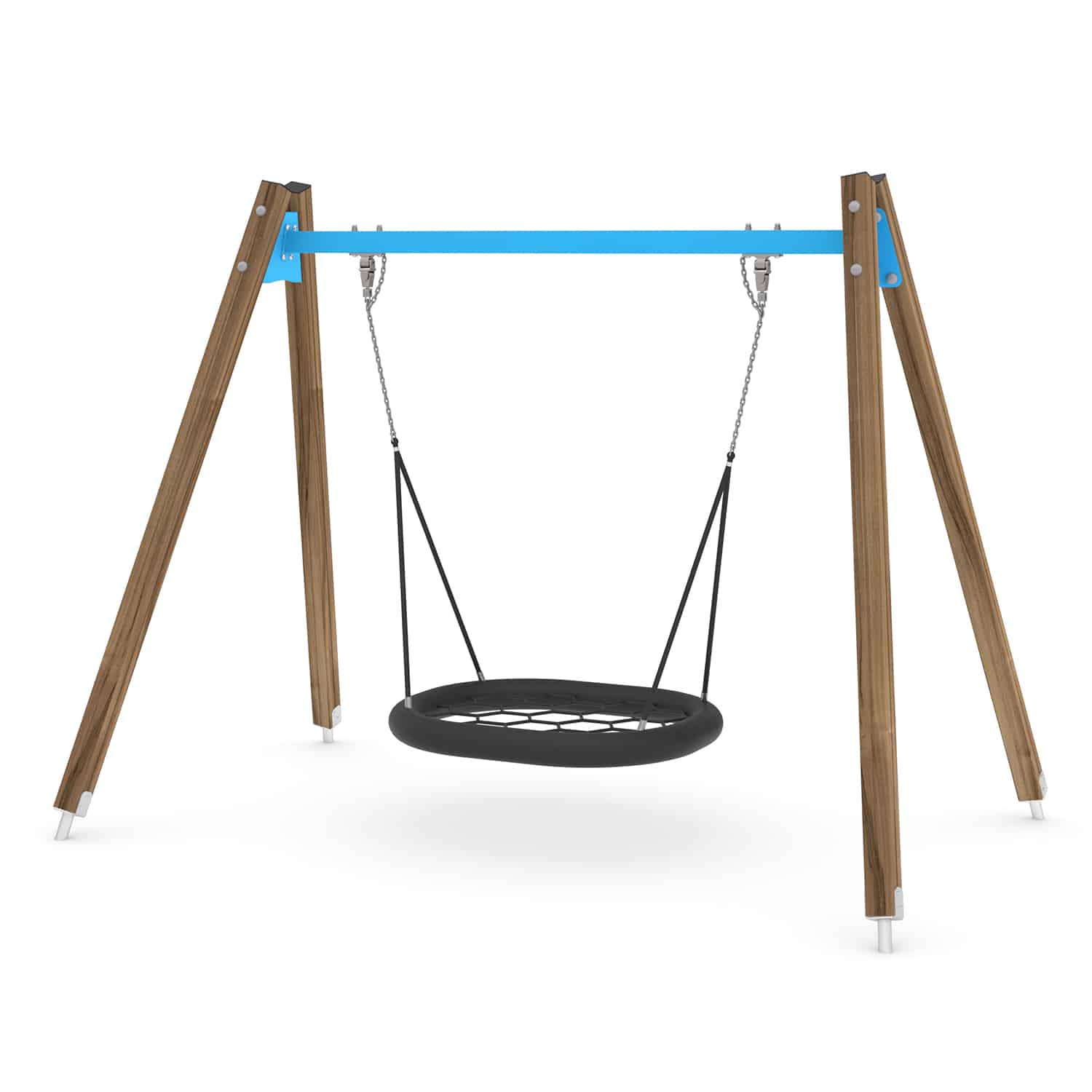 Schommel hout vogelnest