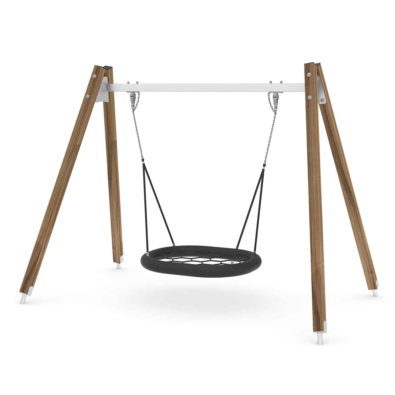 Schommel hout vogelnest