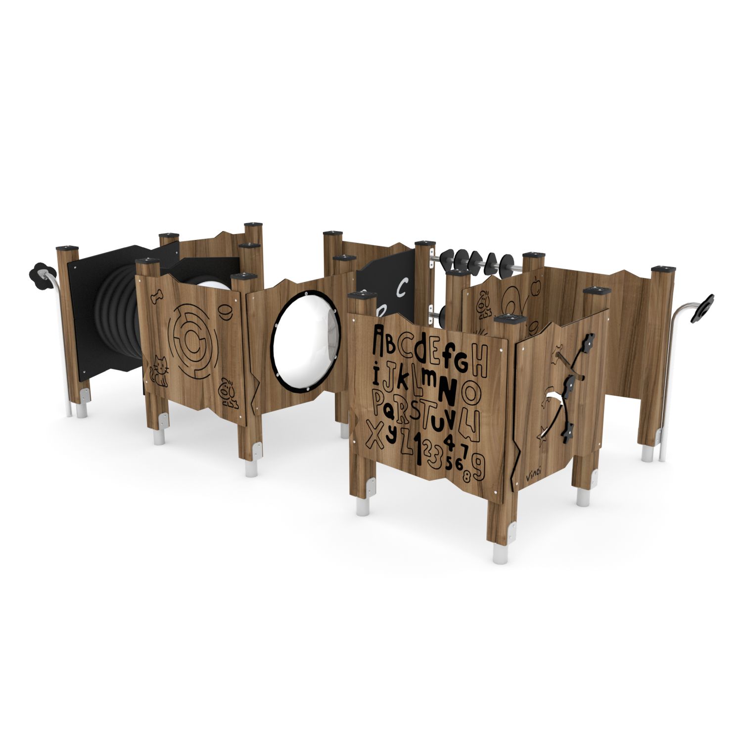 Speelpaneel combinatie laag met tunnel