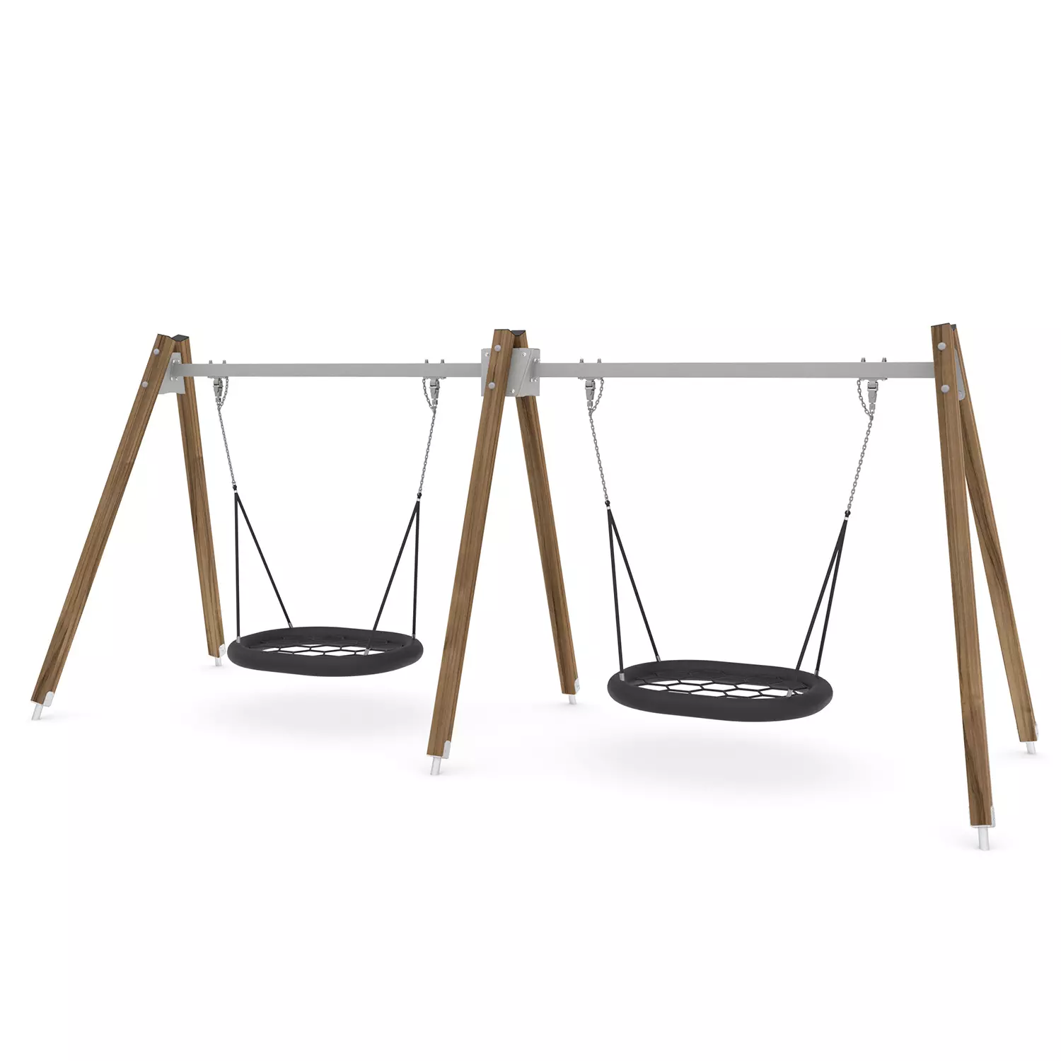 Schommel hout dubbel vogelnest