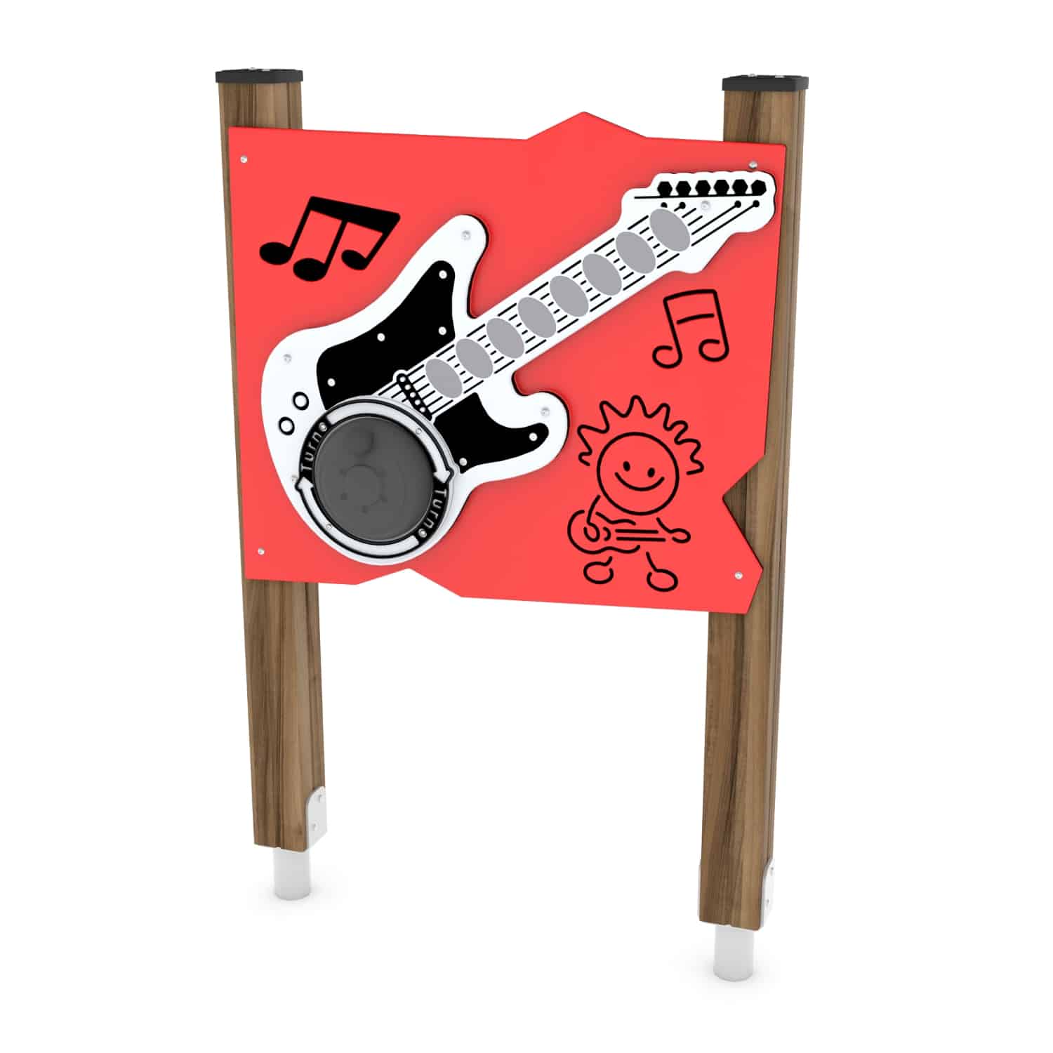 Panneau de jeu guitare
