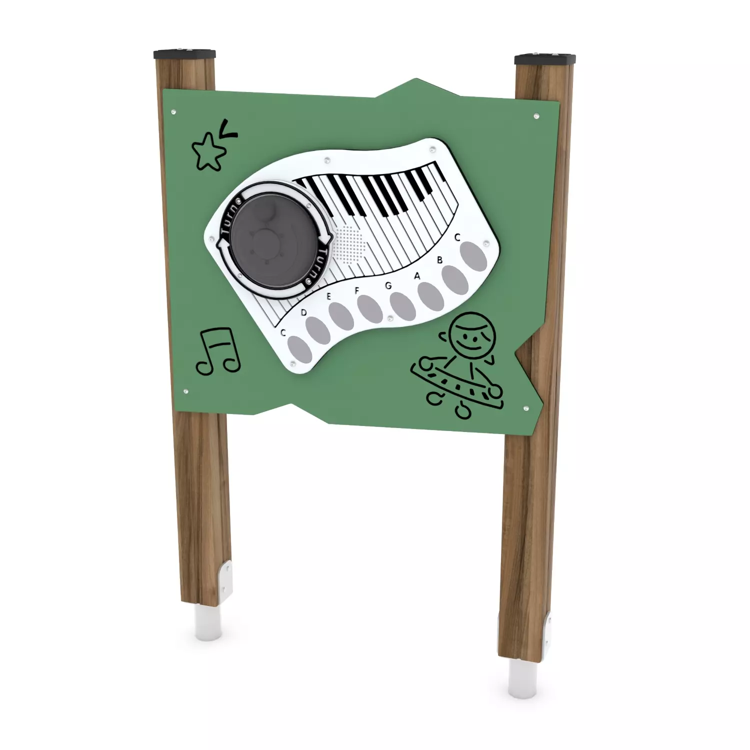 Speelpaneel piano - Afbeelding 2