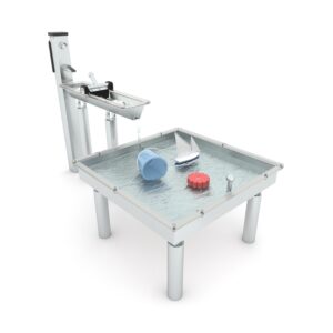 RVS watercombi S met pomp