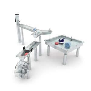 RVS watercombi L met pomp