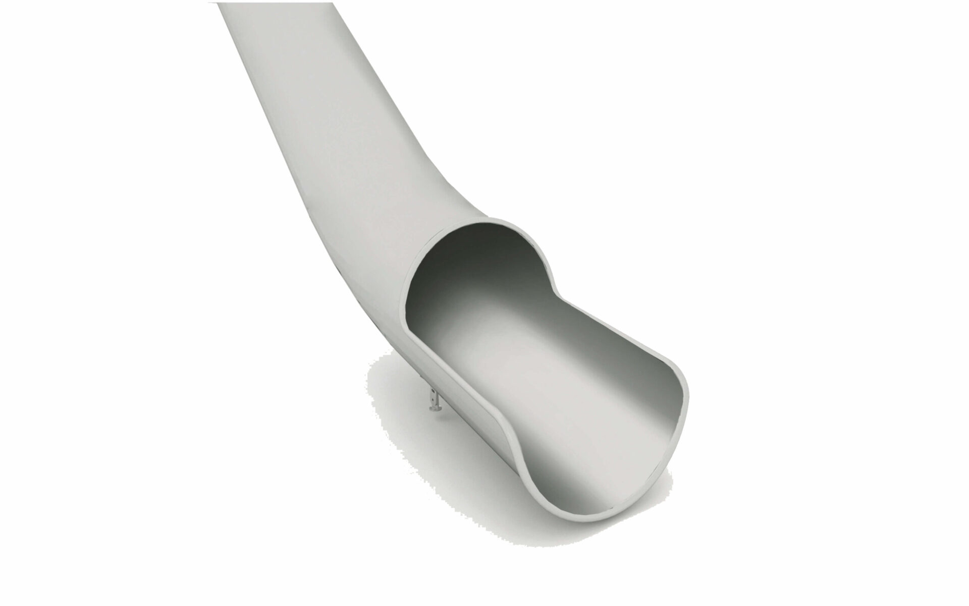 Inox buisglijbaan