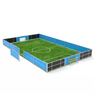Multisport veld 8x13m - HDPE kunststof