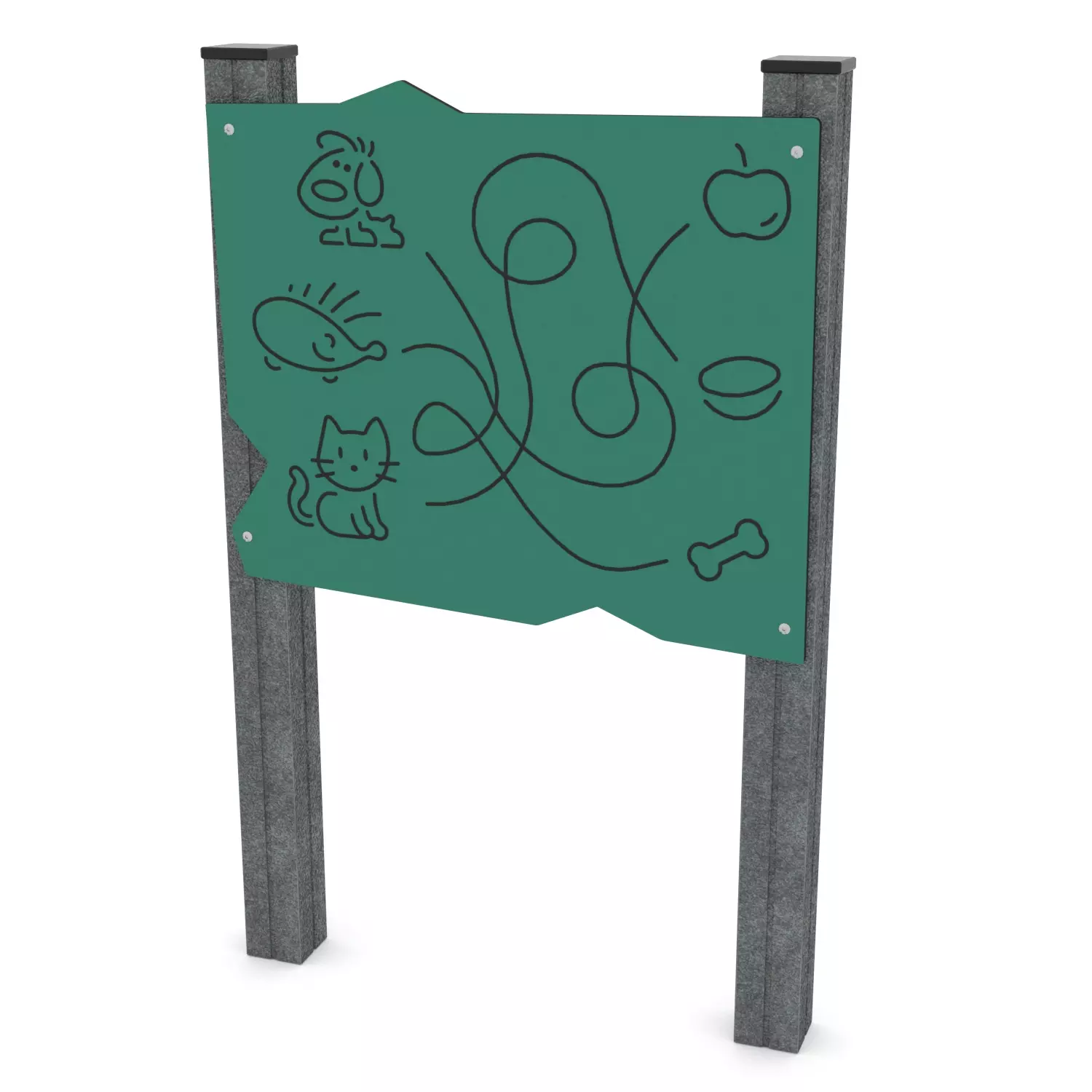 speelpaneel huisdieren recycled