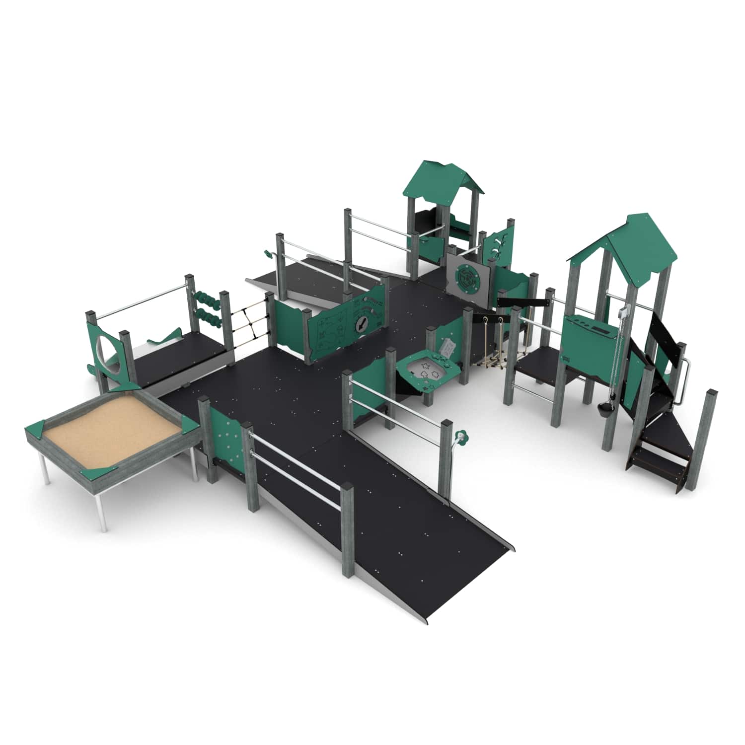 Speelcombi met hellingen XL Recycled