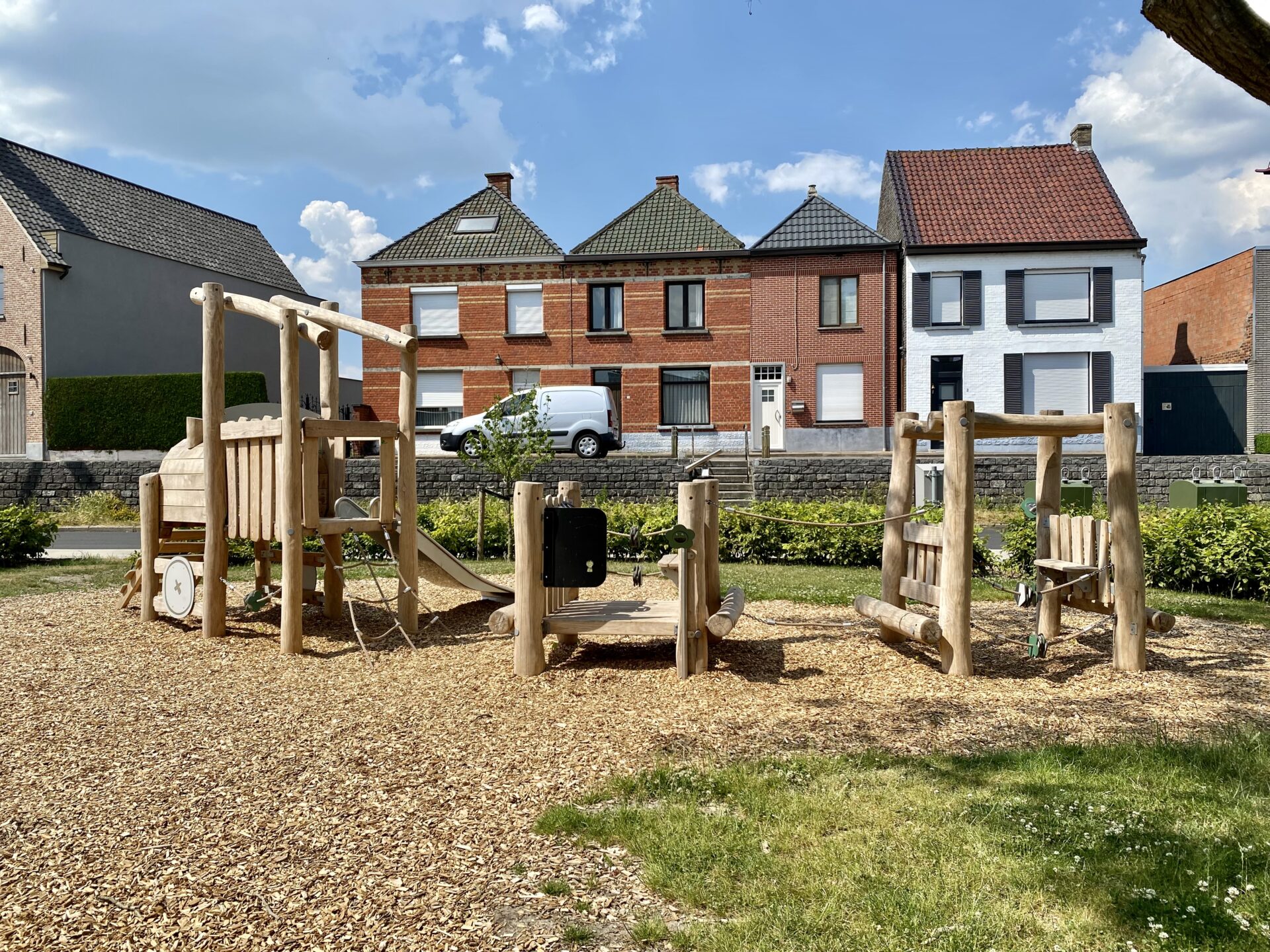 Robinia trein met treinwagon combi Lotenhulle