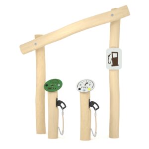 Robinia tankstation met 2 pompen