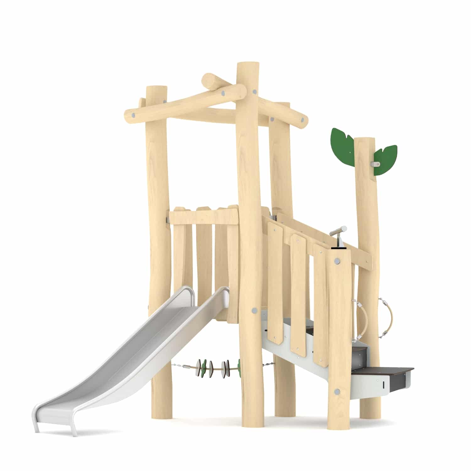 Robinia speeltoren mini met trap