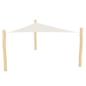 Robinia schaduwdoek driehoek