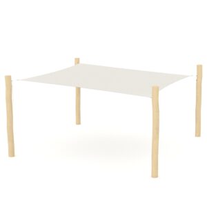 Robinia schaduwdoek vierkant