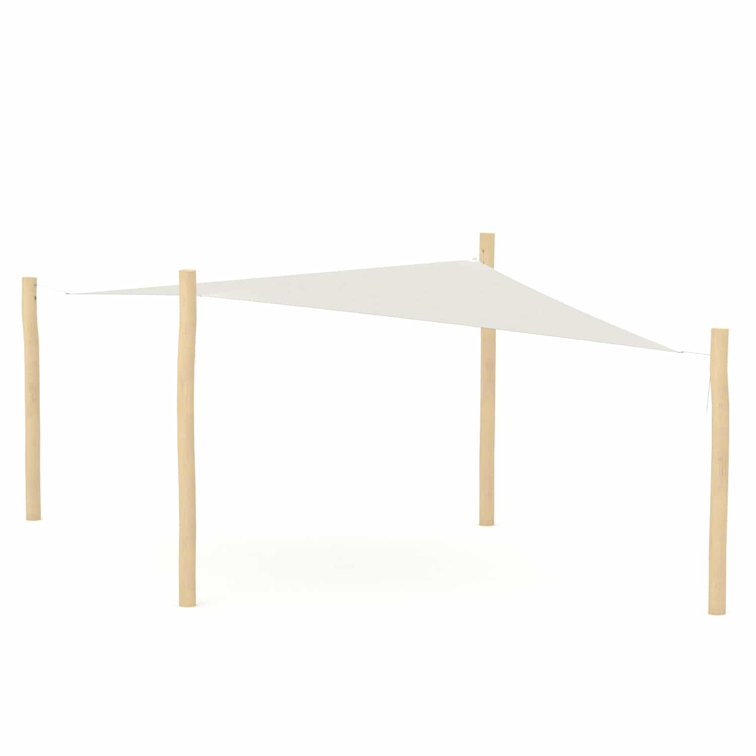 Robinia schaduwdoek ruit