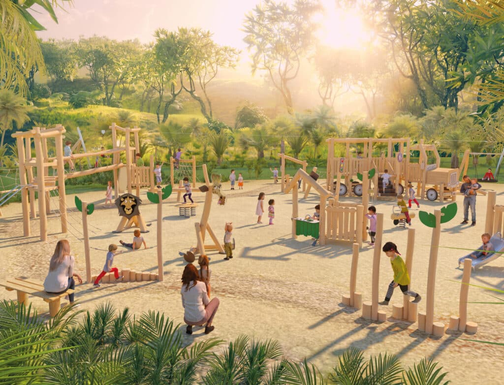 Robinia jungle speeltuin ontwerp