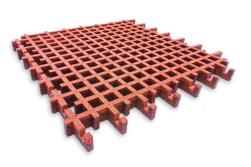 EPDM grasdal rood