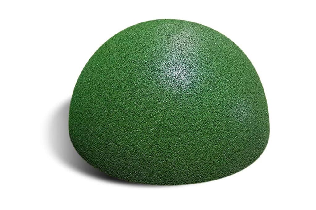 Halve bol groen