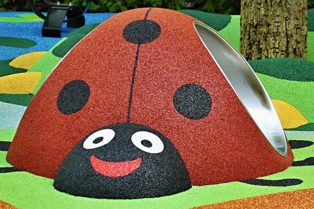 Lieveheersbeestje EPDM kruiptunnel