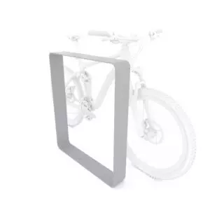 Fietsstandaard grijs