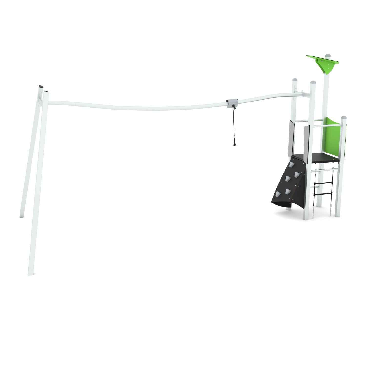 Speeltoren met Rail Glider